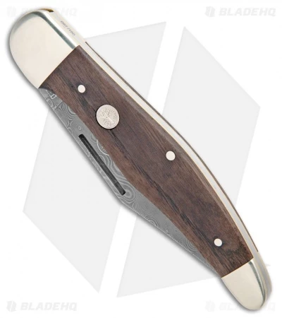 Boker 20-20 150th Anniversary Damascus Series Pocket Knife 5.25" Chestnut 2 Boker 20-20 150th Anniversary Damascus Series Pocket Knife 5.25" Chestnut - Image 2