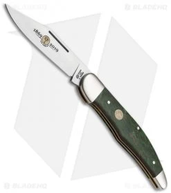 Boker 20-20 150th Anniversary Series Pocket Knife 5.25" Green Wood 116014