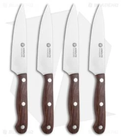 Boker Arbolito 4-Piece Steak Knife Set Guayacan Wood