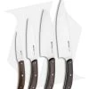 Boker Anso Pure CPM 5-Piece Kitchen Knife Set Oak Wood W/ Magnetic Block