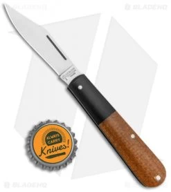 Boker Barlow Integral Pocket Slip Joint Knife Jute Micarta (3.25" Satin) -Boker Knives Boker Barlow Integral Pocket Knife Jute Micarta Satin 110943 BHQ 120616 jr bottlecap
