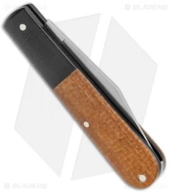 Boker Barlow Integral Pocket Slip Joint Knife Jute Micarta (3.25" Satin) -Boker Knives Boker Barlow Integral Pocket Knife Jute Micarta Satin 110943 BHQ 120616 jr side
