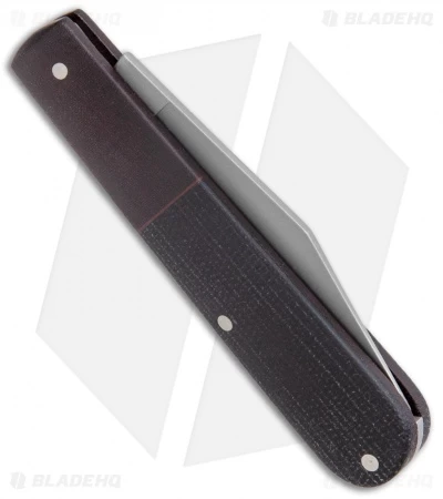 Boker Barlow Integral Pocket Slip Joint Knife Black Canvas Micarta (3.25" Satin) 3 Boker Barlow Integral Pocket Slip Joint Knife Black Canvas Micarta (3.25" Satin) - Image 3