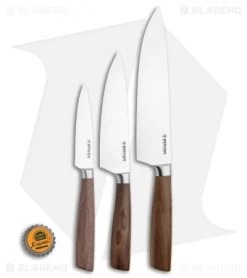 Boker Core 3-Piece Kitchen Knife Set Walnut Wood -Boker Knives Boker Core 3 Piece Set 130790SET BHQ 116533 jr bottlecap