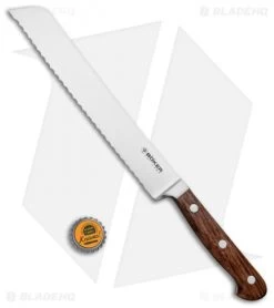 Boker Heritage 8" Bread Kitchen Knife Walnut Wood -Boker Knives Boker Heritage Santoku Knife BHQ 122930 jr bottlecap