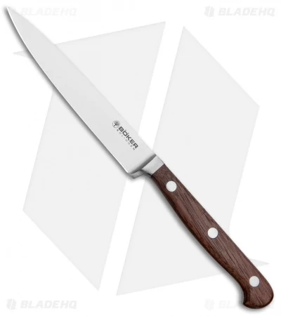 Boker Heritage 4.5" Office/Paring Kitchen Knife Walnut Wood -Boker Knives Boker Heritage Utility Knife BHQ 122931 jr