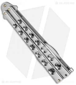 Boker Knives -Boker Knives Boker Magnum Balispoon Butterfly Trainer Satin Spoon 09RY250 BHQ 80893 jr spine