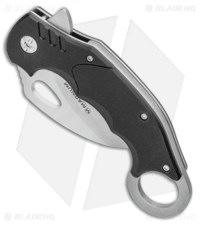 Boker Magnum Dark Claw Liner Lock Karambit Knife Black G-10 (2.75" Stonewash) 2 Boker Magnum Dark Claw Liner Lock Karambit Knife Black G-10 (2.75" Stonewash) - Image 2