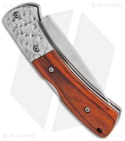 Boker Magnum Turul III Lock Back Knife Pakka Wood (2.6" Satin) -Boker Knives Boker Magnum Turul III LB Pakka Wood Satin 01SC357 BHQ 111957 jr side
