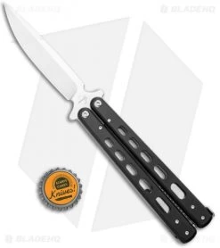 Boker Plus Balisong G-10 Large Butterfly Knife (4" Satin) 06EX228 -Boker Knives Boker Plus Balisong G 10 Large Butterfly Satin BHQ 120627 jr bottlecap