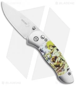Boker Plus Gordito Frazetta "Ghoul Queen" Folding Knife (2.25" Satin)