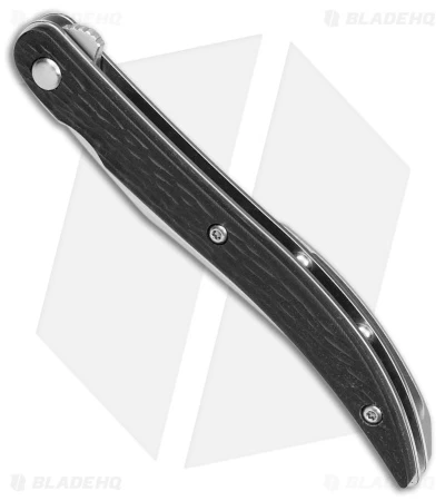 Boker Plus Texas Toothpick Liner Lock Knife Black G-10 (3.5" Satin) 2 Boker Plus Texas Toothpick Liner Lock Knife Black G-10 (3.5" Satin) - Image 2