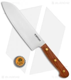 Boker Cottage-Craft 6.75" Santoku Kitchen Knife Plum Wood -Boker Knives Boker Solingen Wasser Kraft Small Chefs Knife BHQ 113925 jr bottlecap