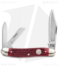 Boker Whittler Pocket Knife Jigged Red Bone 110280SRB