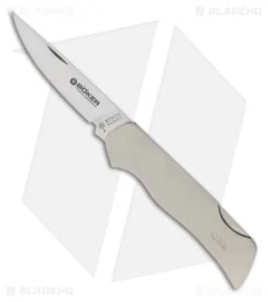 Boker Titan II Lockback Knife Titanium (2.5" Satin) 112009