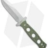 Boker Plus Steel Ranger Fixed Blade Knife Green G-10 (4" Stonewash) 02BO289