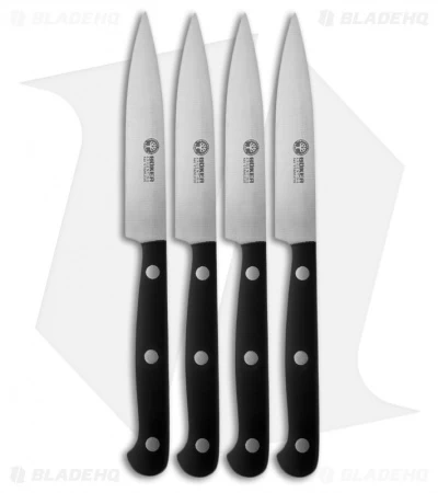 Boker Arbolito 4-Piece Steak Knife Set Black 1 Boker Arbolito 4-Piece Steak Knife Set Black